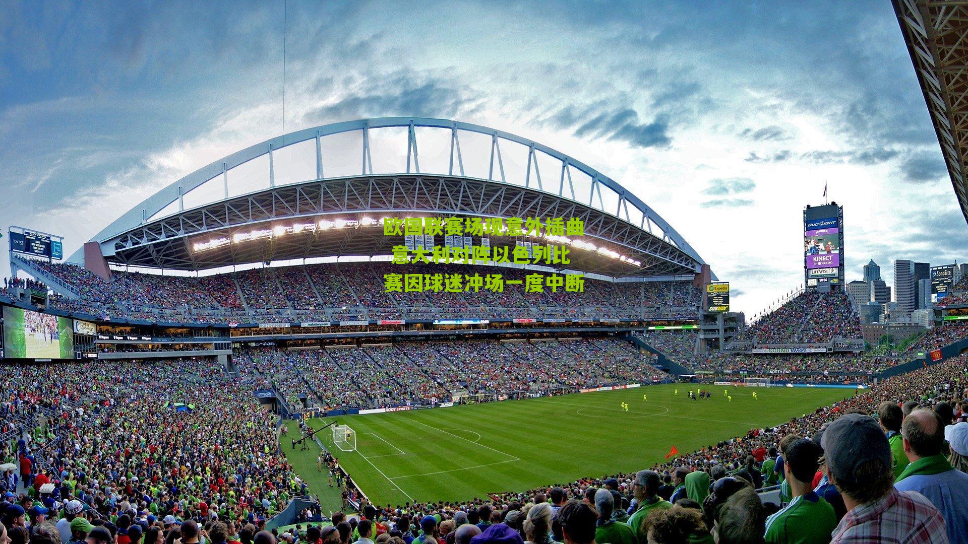 欧国联赛场现意外插曲 意大利对阵以色列比赛因球迷冲场一度中断